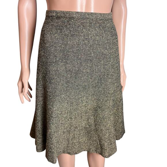 Talbots Tweed Skirt Suit 12 Y2K Career Academia Church Dinner Date Old Money - Picture 3 of 6